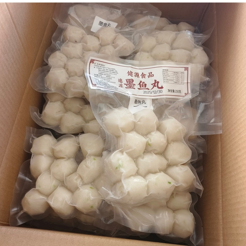 手工墨鱼丸HANDMADE CUTTLEFISH BALLS