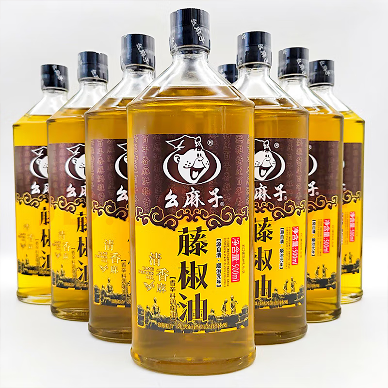 幺麻子藤椒油 GREEN SICHUAN PEPPER OIL 400ML
