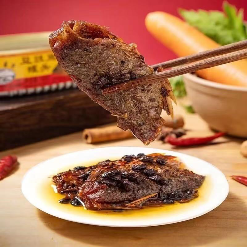 珠江豆豉鲮鱼罐头 CANNED DACE WITH BLACK BEAN SAUCE 184g