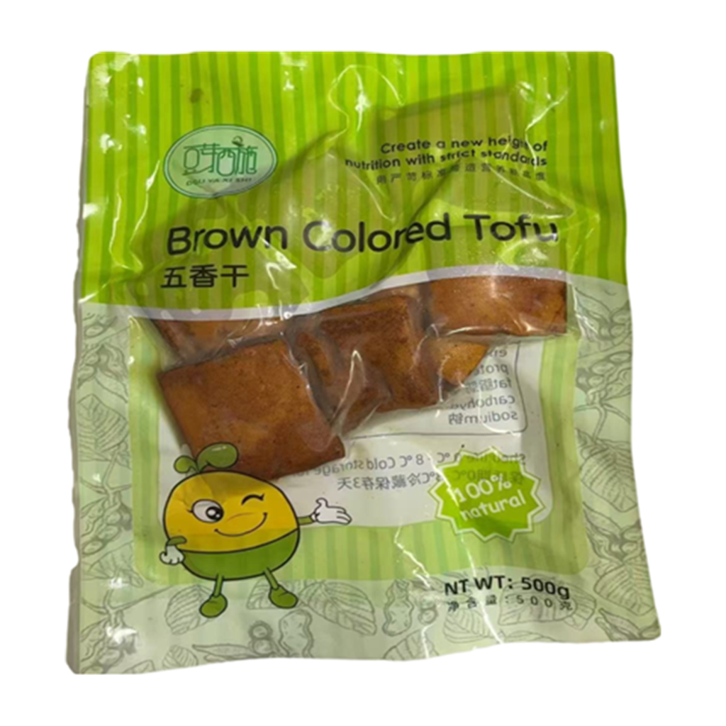 五香干 BROWN COLORED TOFU 500g