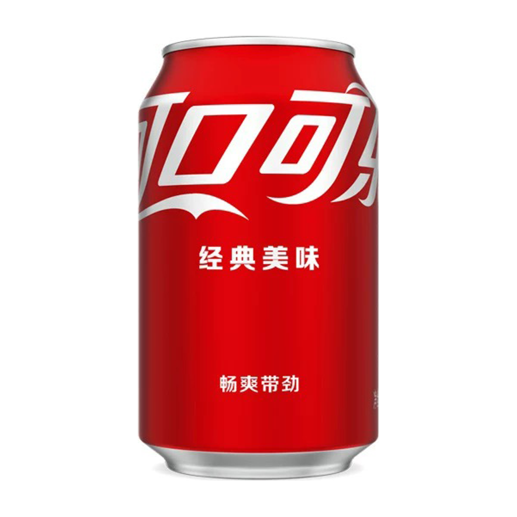 可口可乐拉罐 COCA COLA 330ML