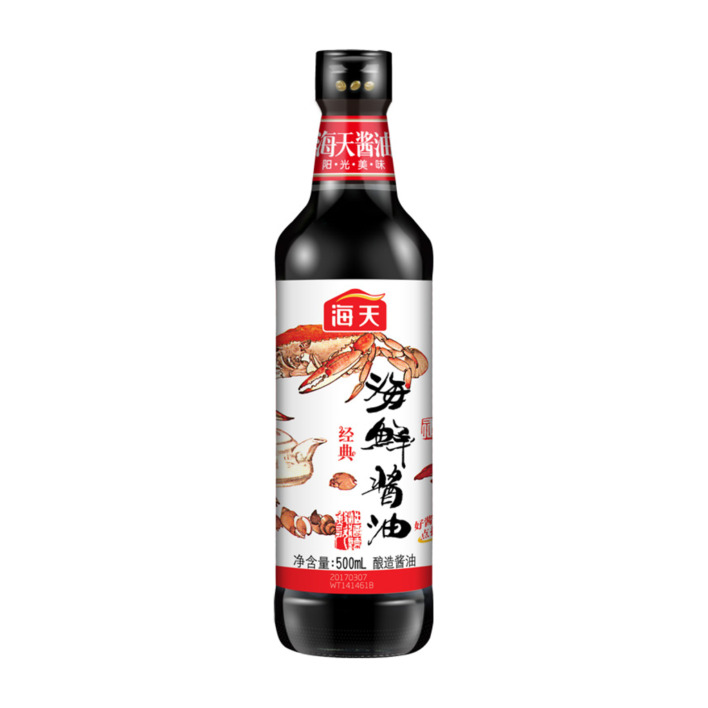 海天海鲜酱油 HT SEAFOOD SOY SUCE 500ML