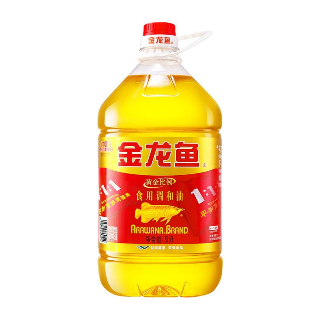 金龙鱼调和油 JLY ARAWANA BRAND OIL 5L