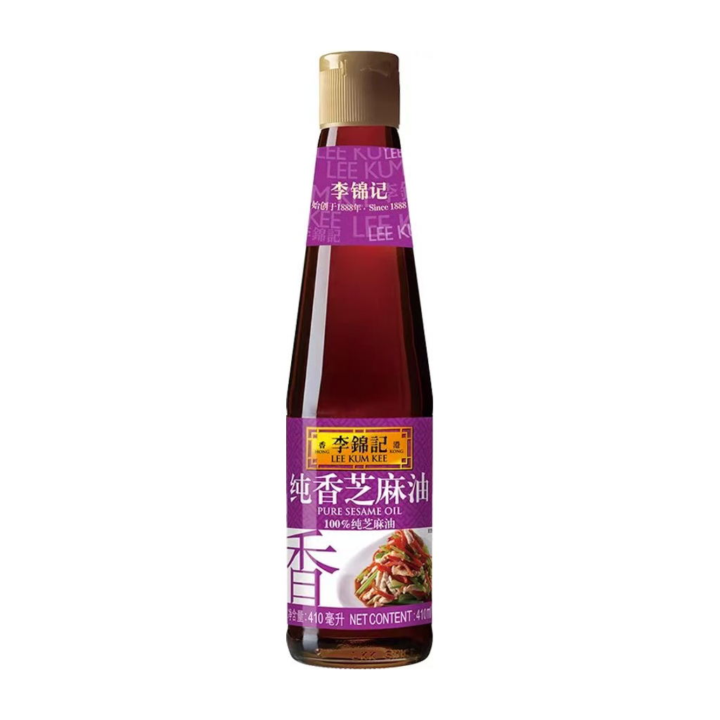 李锦记芝麻油 PURE SEASAME OIL 410ML
